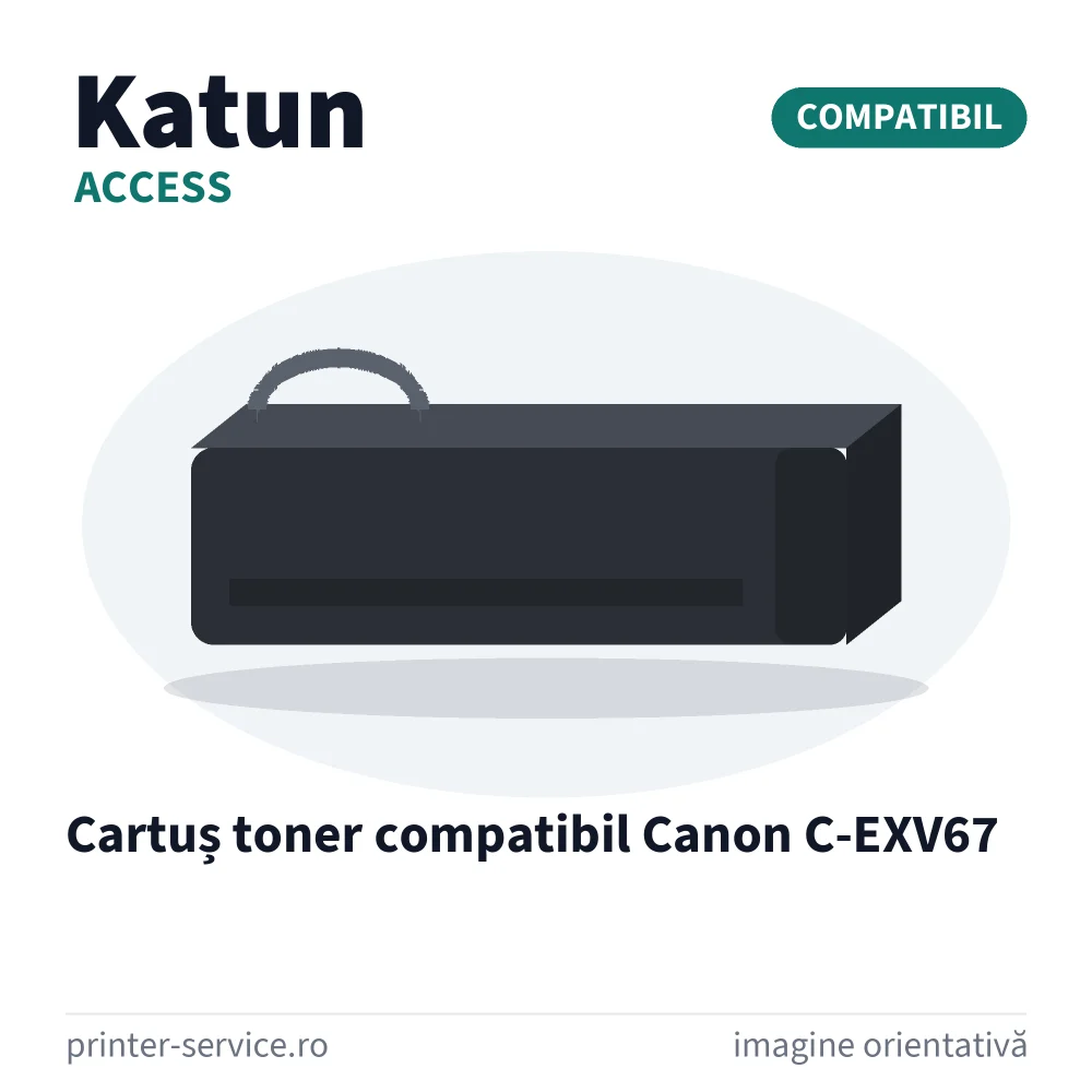 Cartuș toner compatibil Canon C-EXV67 (Access by Katun)
