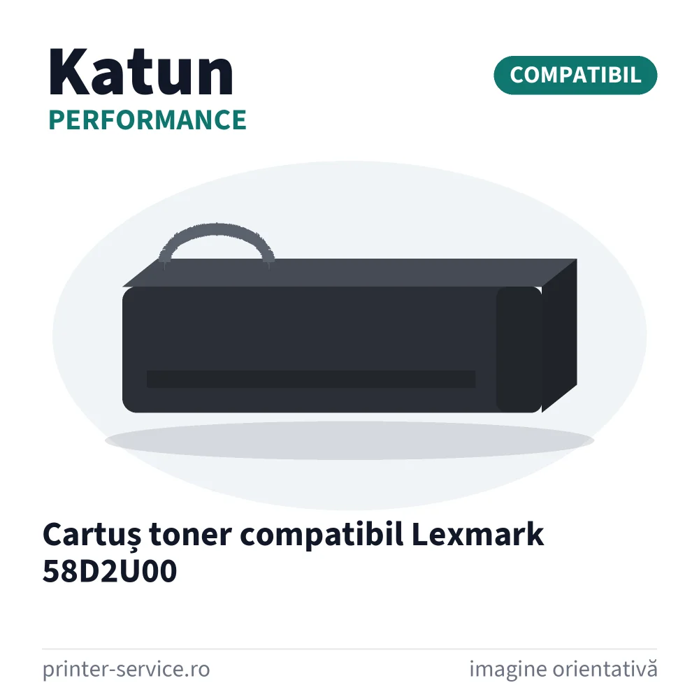 Cartuș toner compatibil Lexmark 58D2U00 (Katun Performance)