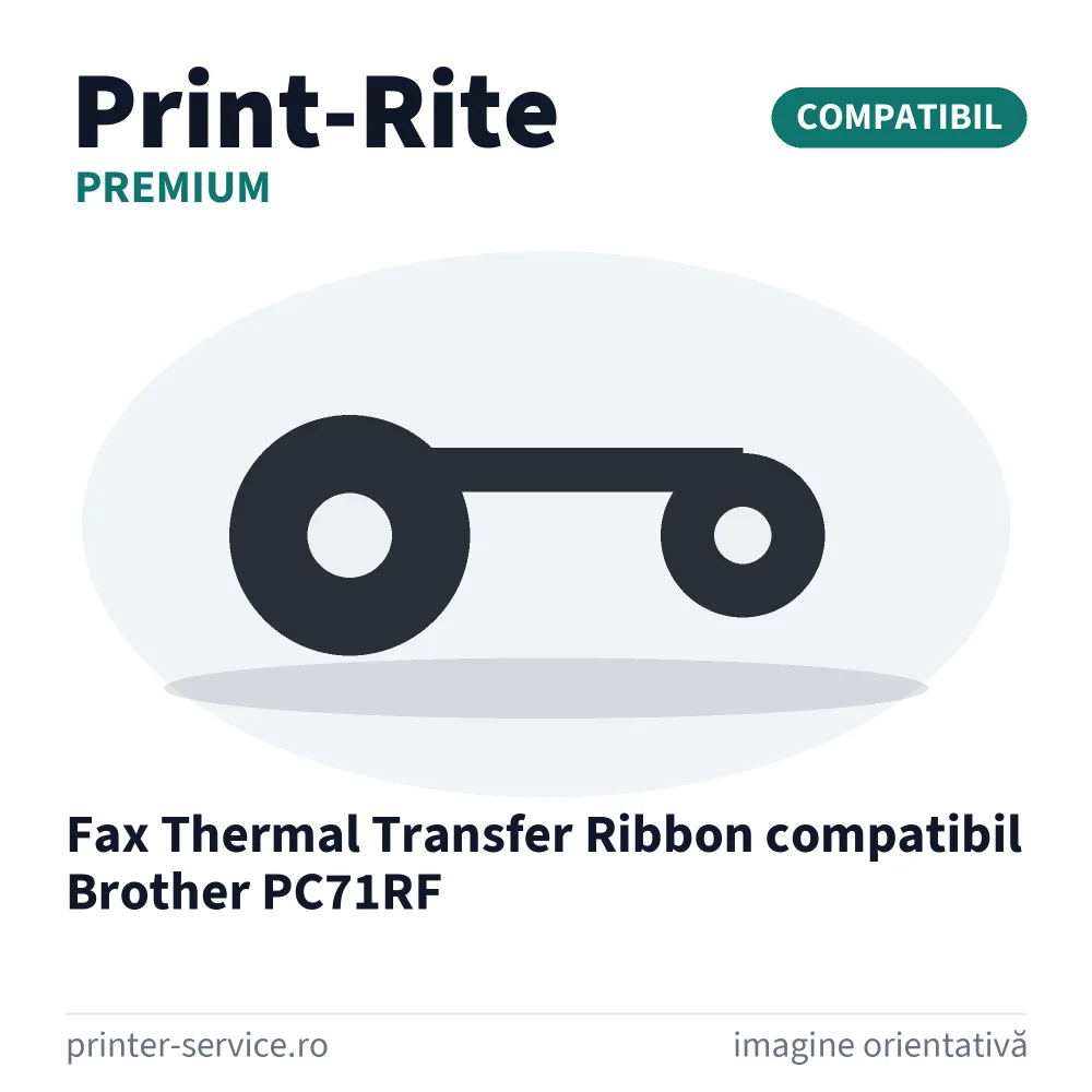 Fax Thermal Transfer Ribbon compatibil Brother PC71RF (Print-Rite Premium)