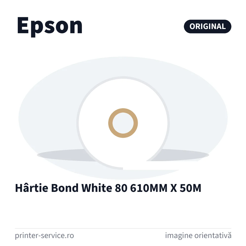 Hârtie Bond White 80 610MM X 50M