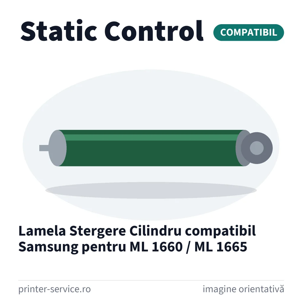 Lamela Stergere Cilindru compatibil Samsung pentru ML 1660 / ML 1665 (Static Control)