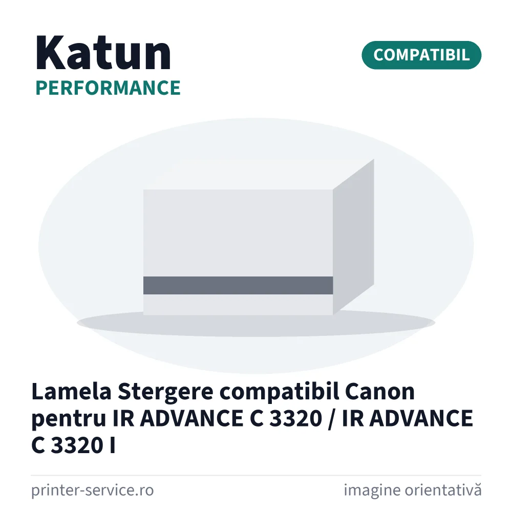 Lamela Stergere compatibil Canon pentru IR ADVANCE C 3320 / IR ADVANCE C 3320 I (Katun Performance)