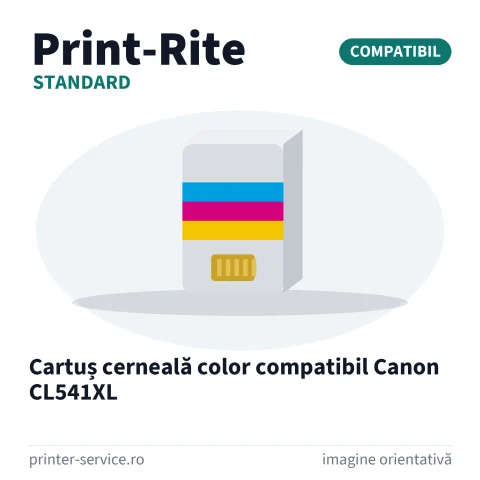 Cartuș cerneală color compatibil Canon CL541XL (Print-Rite Standard)