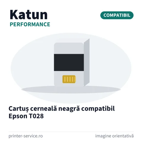 Cartuș cerneală neagră compatibil Epson T028 (Katun Performance)