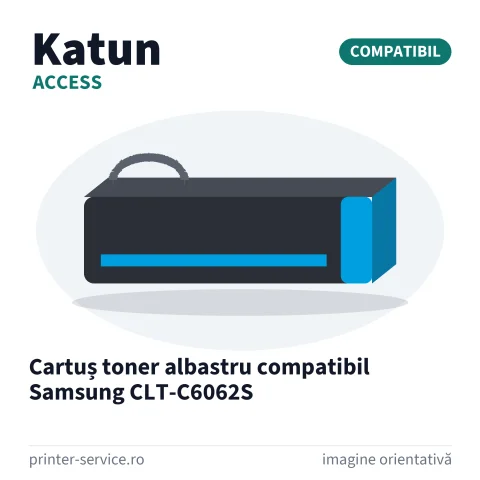 Cartuș toner albastru compatibil Samsung CLT-C6062S (Access by Katun)