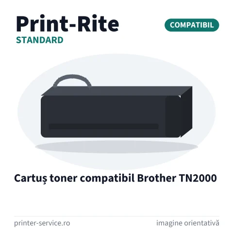 Cartuș toner compatibil Brother TN2000 (Print-Rite Standard)