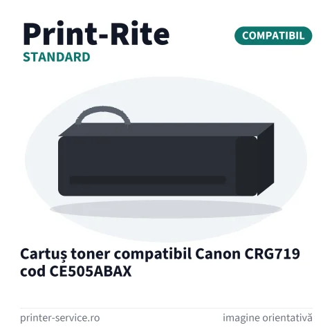 Cartuș toner compatibil Canon CRG719 cod CE505ABAX (Print-Rite Standard)