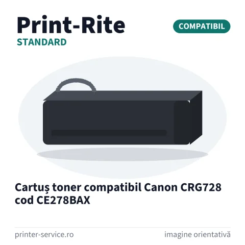 Cartuș toner compatibil Canon CRG728 cod CE278BAX (Print-Rite Standard)