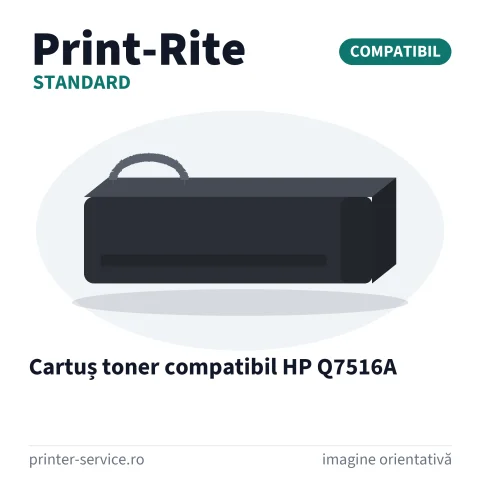 Cartuș toner compatibil HP Q7516A (Print-Rite Standard)