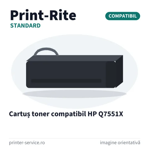 Cartuș toner compatibil HP Q7551X (Print-Rite Standard)