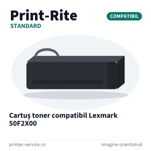 Cartuș toner compatibil Lexmark 50F2X00 (Print-Rite Standard)