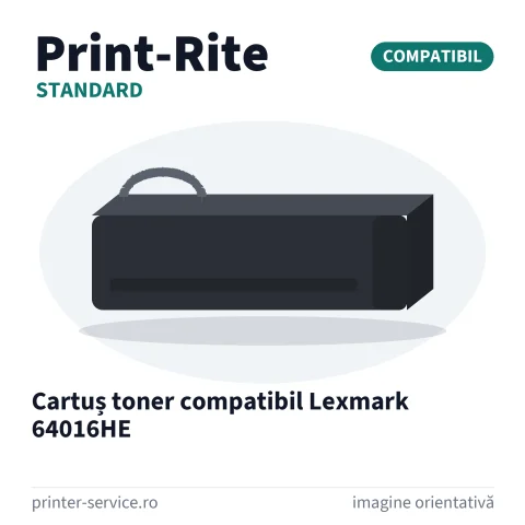 Cartuș toner compatibil Lexmark 64016HE (Print-Rite Standard)
