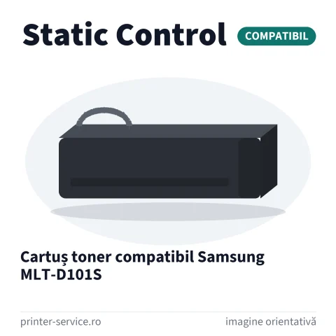 Cartuș toner compatibil Samsung MLT-D101S (Static Control)