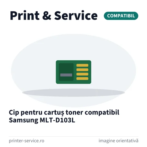 Cip pentru cartuș toner compatibil Samsung MLT-D103L