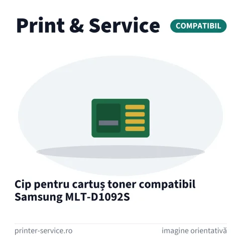 Cip pentru cartuș toner compatibil Samsung MLT-D1092S
