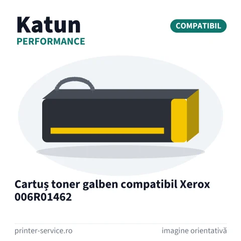 Cartuș toner galben compatibil Xerox 006R01462 (Katun Performance)