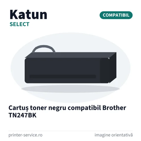Cartuș toner negru compatibil Brother TN247BK (Katun Select)