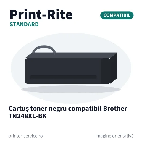 Cartuș toner negru compatibil Brother TN248XL-BK (Print-Rite Standard)