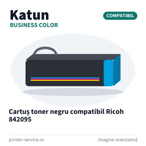 Cartuș toner negru compatibil Ricoh 842095 (Katun Business Color)