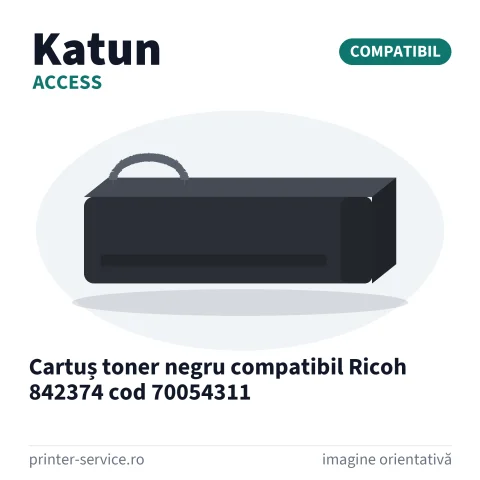 Cartuș toner negru compatibil Ricoh 842374 cod 70054311 (Access by Katun)