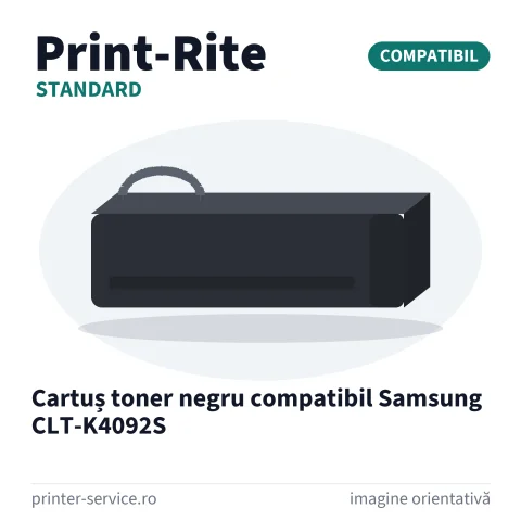 Cartuș toner negru compatibil Samsung CLT-K4092S (Print-Rite Standard)