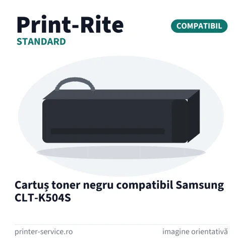 Cartuș toner negru compatibil Samsung CLT-K504S (Print-Rite Standard)