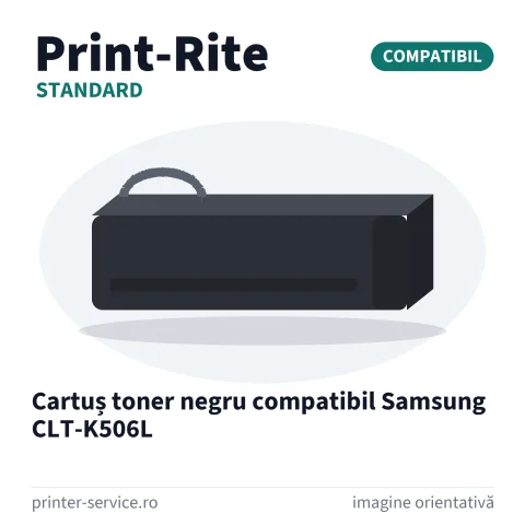 Cartuș toner negru compatibil Samsung CLT-K506L (Print-Rite Standard)