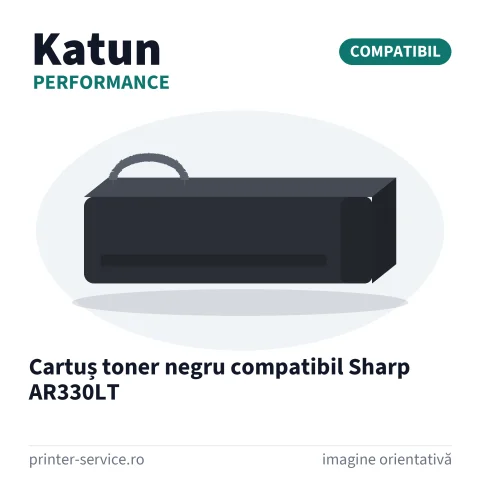Cartuș toner negru compatibil Sharp AR330LT (Katun Performance)