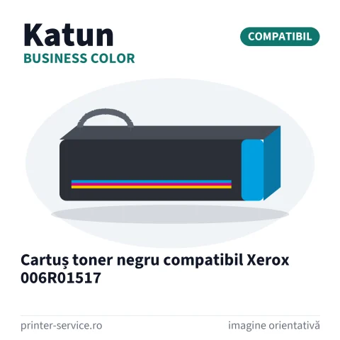Cartuș toner negru compatibil Xerox 006R01517 (Katun Business Color)