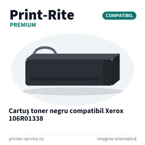 Cartuș toner negru compatibil Xerox 106R01338 (Print-Rite Premium)