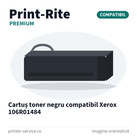 Cartuș toner negru compatibil Xerox 106R01484 (Print-Rite Premium)