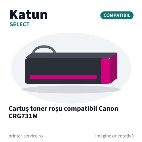 Cartuș toner roșu compatibil Canon CRG731M (Katun Select)