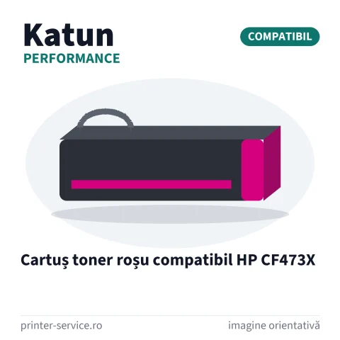 Cartuș toner roșu compatibil HP CF473X (Katun Performance)