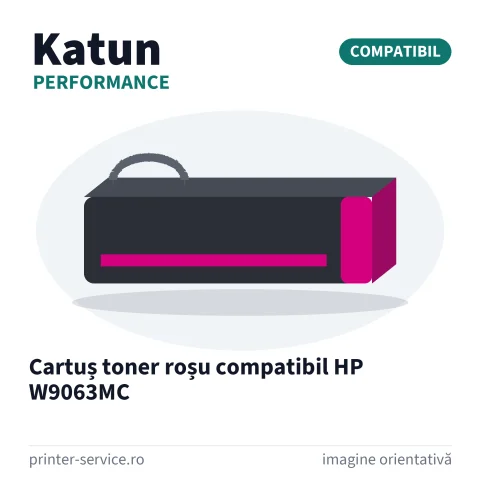Cartuș toner roșu compatibil HP W9063MC (Katun Performance)