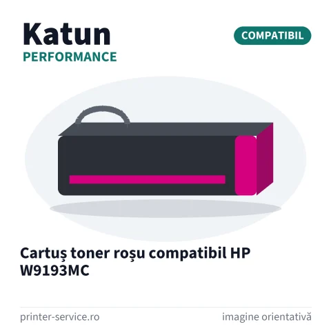 Cartuș toner roșu compatibil HP W9193MC (Katun Performance)