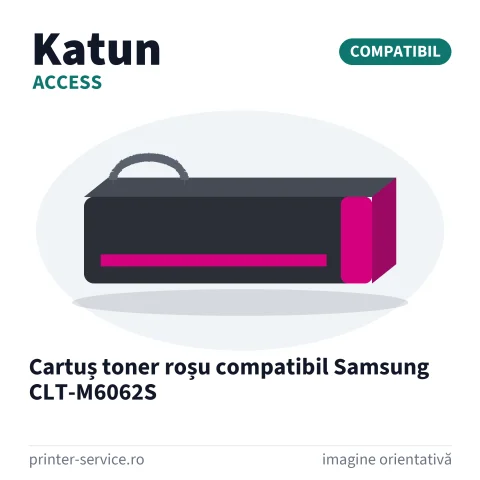 Cartuș toner roșu compatibil Samsung CLT-M6062S (Access by Katun)