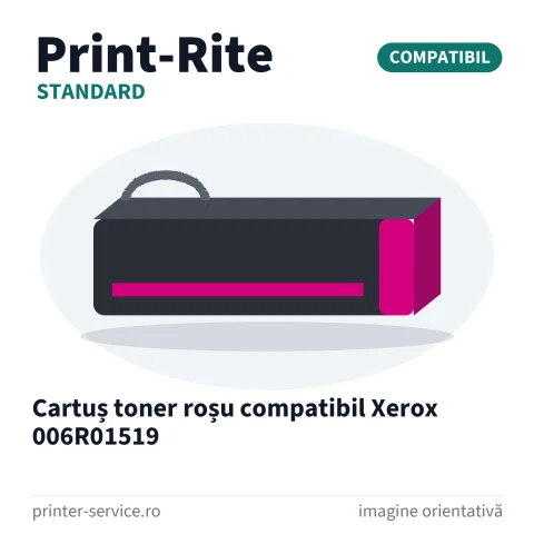 Cartuș toner roșu compatibil Xerox 006R01519 (Print-Rite Standard)