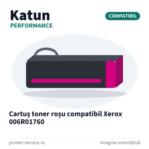 Cartuș toner roșu compatibil Xerox 006R01760 (Katun Performance)