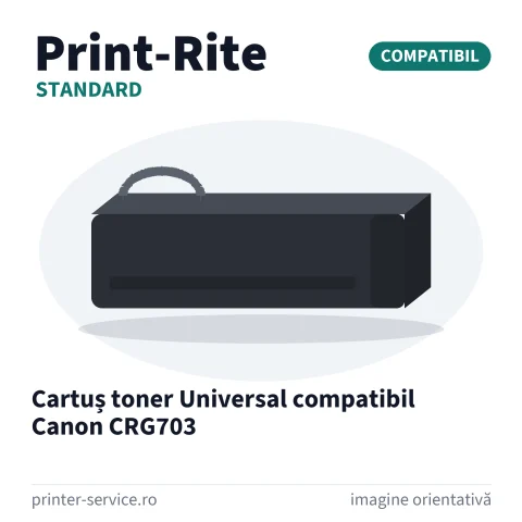 Cartuș toner Universal compatibil Canon CRG703 (Print-Rite Standard)