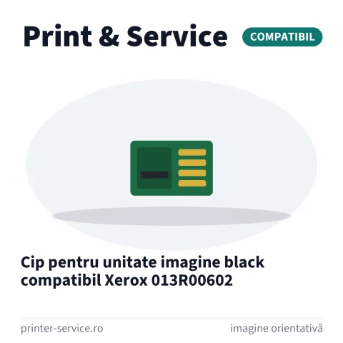 Cip pentru unitate imagine black compatibil Xerox 013R00602