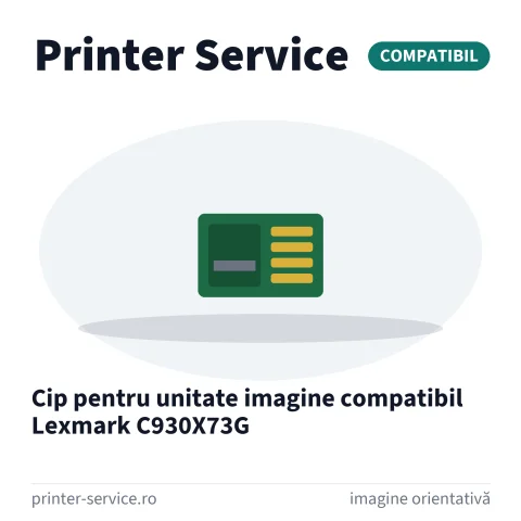 Cip pentru unitate imagine compatibil Lexmark C930X73G