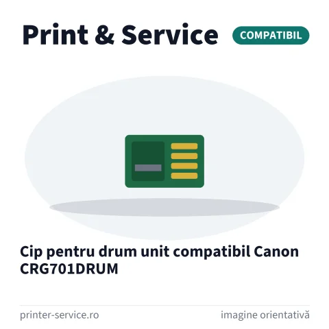 Cip pentru drum unit compatibil Canon CRG701DRUM