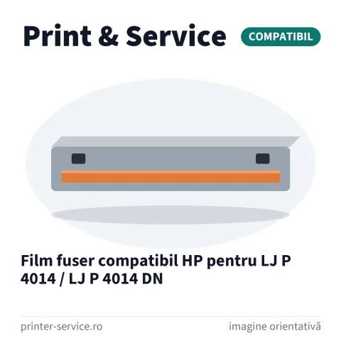 Film fuser compatibil HP pentru LJ P 4014 / LJ P 4014 DN