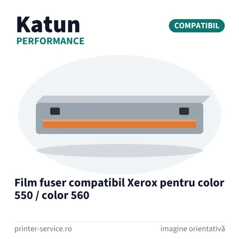 Film fuser compatibil Xerox pentru color 550 / color 560 (Katun Performance)