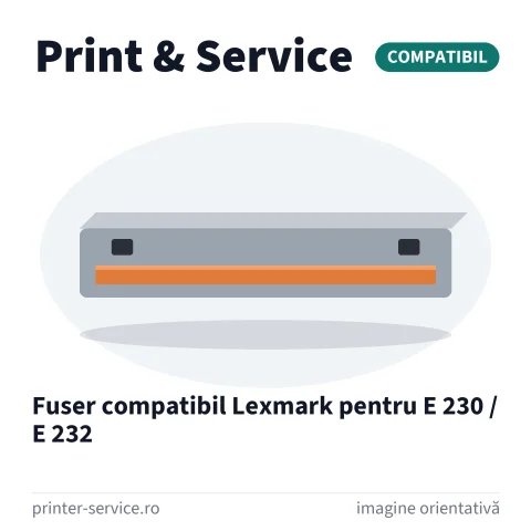 Fuser compatibil Lexmark pentru E 230 / E 232