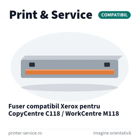 Fuser compatibil Xerox pentru CopyCentre C118 / WorkCentre M118
