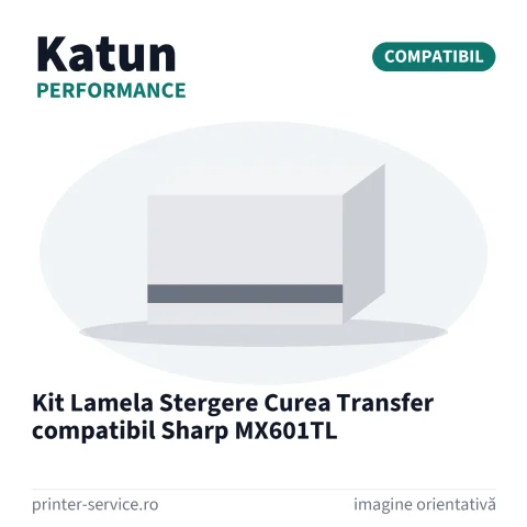 Kit Lamela Stergere Curea Transfer compatibil Sharp MX601TL (Katun Performance)