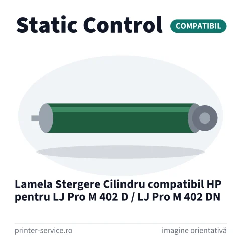 Lamela Stergere Cilindru compatibil HP pentru LJ Pro M 402 D / LJ Pro M 402 DN (Static Control)