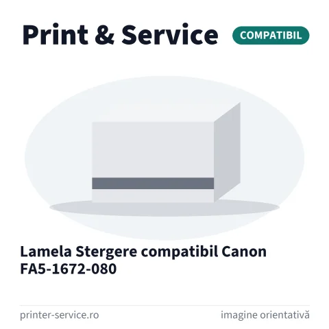 Lamela Stergere compatibil Canon FA5-1672-080