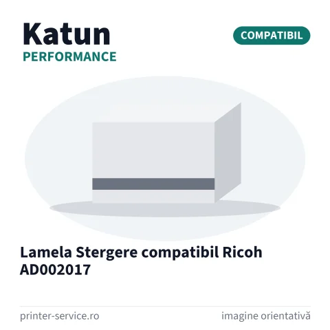 Lamela Stergere compatibil Ricoh AD002017 (Katun Performance)